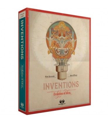 Inventions: L'Evoluzione delle Idee - Gioco Strategico da Tavolo di Innovazione per 1-4 Giocatori, 120 Minuti di Divertimento!