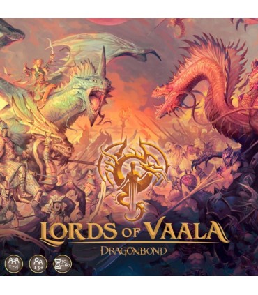 Dragonbond: Lords of Vaala - Gioco da Tavolo Epico di Avventura tra Draghi e Generali, 1-4 Giocatori, 90 Minuti