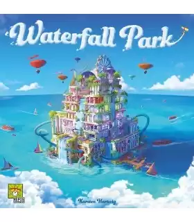 Waterfall Park - Gioco di Strategia e Negoziazione per Famiglie, 3-5 Giocatori, 45 Minuti, di Karsten Hartwig, 2023 Asmodee