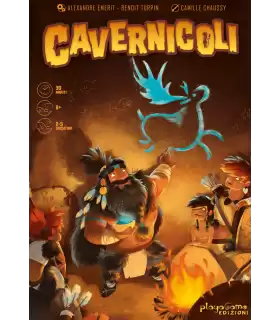 Cavernicoli - Gioco da Tavolo per Bambini | Caccia e Strategia | 2-5 Giocatori | Età 8+ | Divertimento in Famiglia | Playagame 