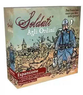 Soldati: Agli ordini! - Gioco Cooperativo sulla Grande Guerra per 1-5 Giocatori, Strategia e Collaborazione, 30 Minuti