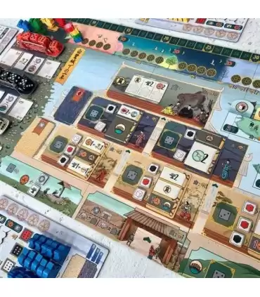 The White Castle - Gioco da Tavolo Strategico sul Giappone Feudale per 1-4 Giocatori, 80 Minuti di Immersione e Divertimento