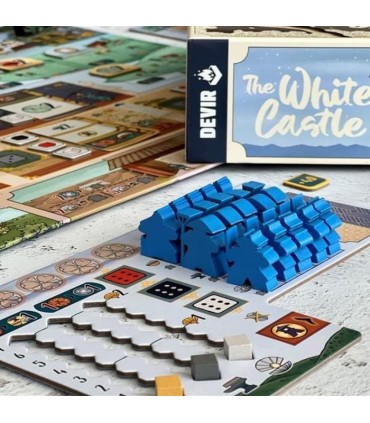 The White Castle - Gioco da Tavolo Strategico sul Giappone Feudale per 1-4 Giocatori, 80 Minuti di Immersione e Divertimento