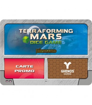 Terraforming Mars - The Dice Game: Carte Promo Ghenos Games - Espansione con 17 Nuove Carte per Strategia e Competizione!