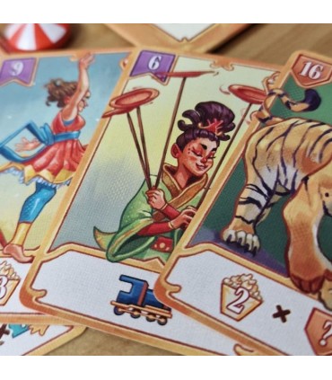 3 Ring Circus - Gioco da Tavolo di Gestione e Strategia per Famiglie, 1-4 Giocatori, di Fabio Lopiano e Remo Conzadori