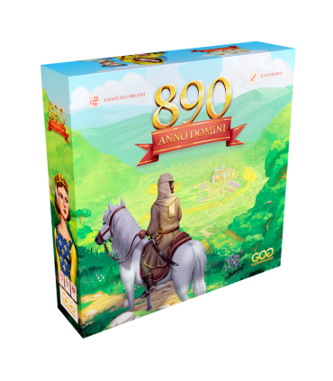 890 Anno Domini - Gioco da Tavolo Strategico per Famiglie, Ambientato nella Provenza, 2-4 Giocatori, di Emanuele Briano