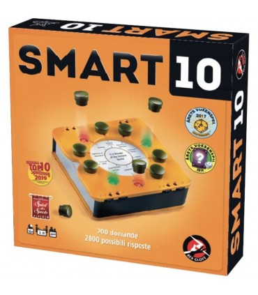 Smart10 - Il Gioco di Quiz Adrenalinico per 2-8 Giocatori | Sfide di Intelligenza e Strategia | Adatto dai 10 Anni