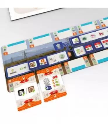 Pampero - Edizione KS Retail | Gioco di Gestione Energetica dell'Uruguay | 1-4 Giocatori | Durata 120 Minuti | Autore Julián Po