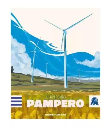 Pampero - Edizione KS Retail | Gioco di Gestione Energetica dell'Uruguay | 1-4 Giocatori | Durata 120 Minuti | Autore Julián Po