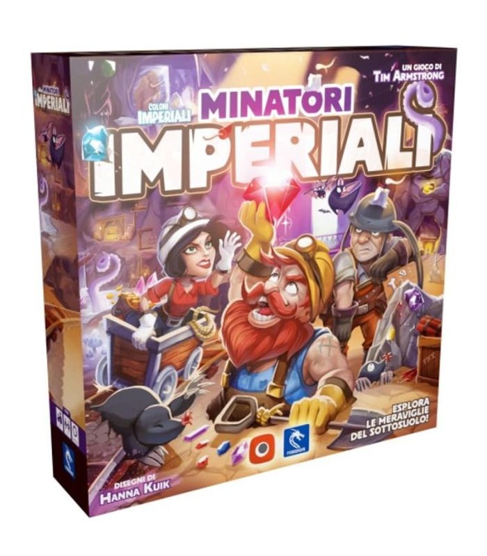 Minatori Imperiali Gioco di carte strategico per 1-5 giocatori