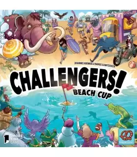 Challengers! Beach Cup - Gioco da Tavolo di Gestione Mazzo per 1-8 Giocatori, Divertimento Strategico al Mare, Edizione 2023!