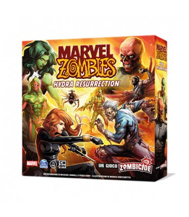 Marvel Zombies - Hydra Resurrection: Espansione Zombicide per 1-6 Giocatori, affronta il Teschio Rosso e la minaccia Hydra!