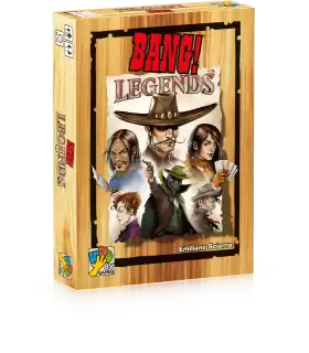 BANG! Legends: Espansione Epica del Vecchio West per 4-7 Giocatori - Avventure e Imprese Eroiche nel Gioco di Carte Divertente