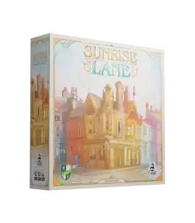 Sunrise Lane - Gioco da Tavolo Strategico di Costruzione Urbana, 2-4 Giocatori, 8 Anni, 45 Minuti - Perfetto per Famiglie e Amic