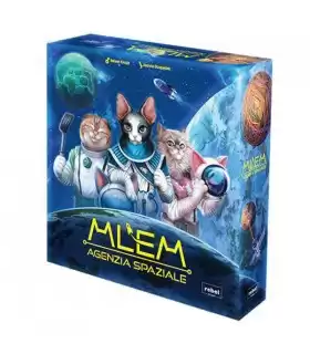 MLEM: Agenzia Spaziale - Gioco da Tavolo Felino per Famiglie, Avventura Spaziale con Gatti, 2-5 Giocatori, 45 Min, 8+ Anni