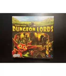 Dungeon Lords - Gioco da Tavolo Usato con Espansione Minions Bearing Gifts - Strategia e Economia nel Sottosuolo - 2-4 Giocatori