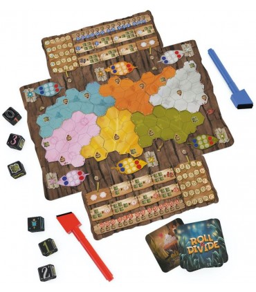 Marabunta - Roll&Divide: Gioco da Tavolo Strategico per 2 Giocatori, Dadi e Avventura nella Giungla, 35 Minuti di Divertimento!