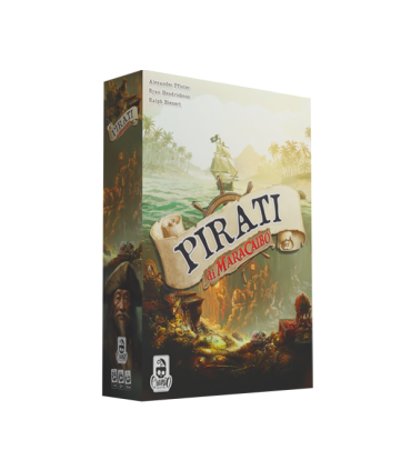 Pirati di Maracaibo - Gioco da Tavolo Avventura nei Caraibi per 1-4 Giocatori, Strategia e Esplorazione, 90 Minuti di Divertimen