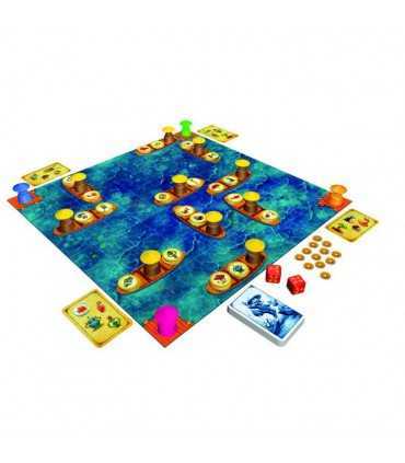 Dragon Market - Gioco da Tavolo Avventuroso per Famiglie, 2-4 Giocatori, Età 7+, Strategia, 40 Minuti di Divertimento da Blue O