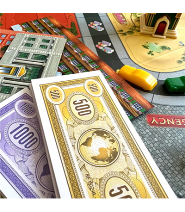 Hotel Asmodee - Gioco da Tavolo per Bambini, 2-4 Giocatori, Età 8+, 40 Minuti di Divertente Asta Economica con Edifici e Propri