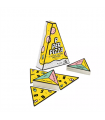 P per Pizza - Gioco di Parole Divertente per Famiglie, 2-4 Giocatori, 20 Minuti di Gioco, Adatto a Da 8 Anni, Asmodee