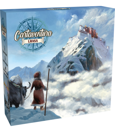 Cartaventura - Lhasa - usato: Gioco di carte esplorativo, 1-6 giocatori, 60 min, storia di Alexandra David-Neel, ottime condizio