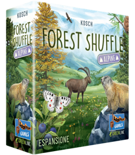 Forest Shuffle: Alpine - Espansione Strategica con 36 Nuove Carte per 2-5 Giocatori, Gioco Educativo e Avvincente