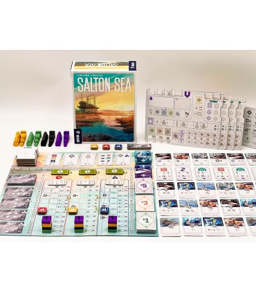Salton Sea - Gioco da Tavolo Geotermico per 1-4 Giocatori, Strategia e Competizione, Età 12+, 120 Minuti di Divertimento