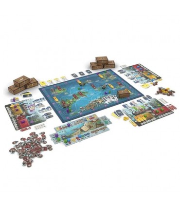 Karvi - Gioco da Tavolo Strategico Vichingo per 2-4 Giocatori, Avventure nei Mari del Nord, 150 min, Autore Torgeir Tjong