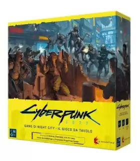 Cyberpunk 2077: Gangs di Night City - Gioco da Tavolo di Strategia per 1-5 Giocatori con Miniature e Combattimento