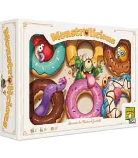 Monstrolicious - Gioco da Tavolo di Strategia per 2 Giocatori di Richard Garfield - Divertimento e Bluff per Famiglie e Amici