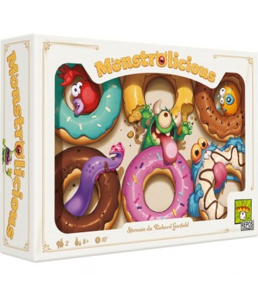 Monstrolicious - Gioco da Tavolo di Strategia per 2 Giocatori di Richard Garfield - Divertimento e Bluff per Famiglie e Amici
