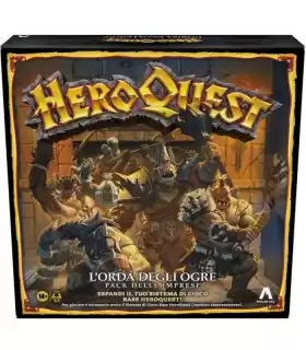 HeroQuest - L'Orda degli Ogre: Espansione Avventura Fantasy per 2-5 Giocatori, 90 Minuti di Gioco, 14+ Anni