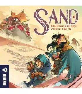 Sand - Gioco da Tavolo Strategico per 1-4 Giocatori, Avventura Cooperativa di 120 Minuti, Voto GYF 7.8 - Devir 2024