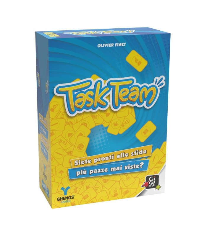 GIGAMIC Task Team - Gioco Di Attività Per Feste, 3-18 Giocatori, Da 7 Anni In Su, Durata 20 Min - 6