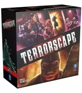 Terrorscape - Gioco da Tavolo Horror Asimmetrico per 2-4 Giocatori | Strategia e Suspense in Villa Abbandonata