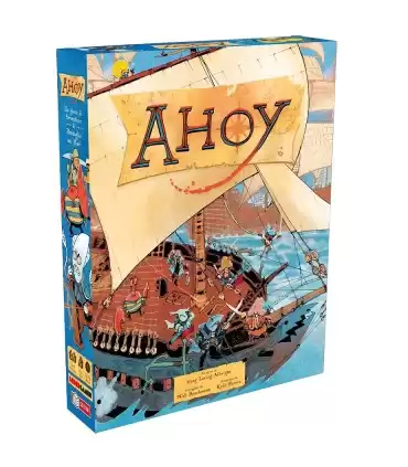 Ahoy - Gioco di Avventure e Battaglie nei Mari per 2-4 Giocatori, Strategia e Collaborazione, Durata 60 Minuti, MS Edizioni