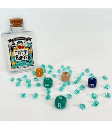 Message in a Bottle - Gioco Educativo di Parole, 2-6 Giocatori, 15 Minuti di Divertimento Linguistico per Famiglie!