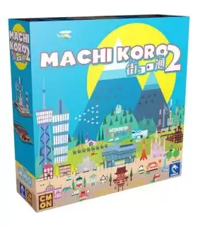 Machi Koro 2 - Rivivi la tua città! Gioco da tavolo strategico per 2-5 giocatori, 45 min di divertimento, di Masao Suganuma - P