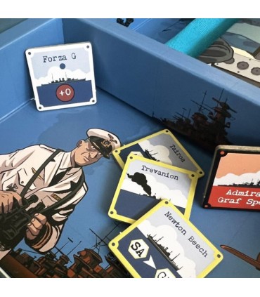 The Hunt - Gioco di Strategia per 2 Giocatori | Battaglia Navale Seconda Guerra Mondiale | Deduzione e Bluff 