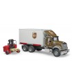 MACK Granite camion UPS portacontainer con muletto 