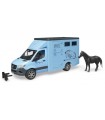 MB Sprinter trasporto animali con 1 cavallo