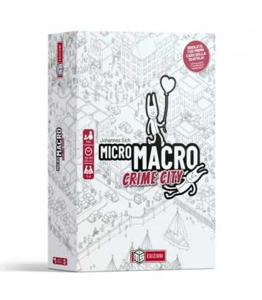 MicroMacro - Crime City: Gioco di Deduzione Cooperativa per 1-4 Giocatori, Misteri e Avventure Investigative, 12+ anni