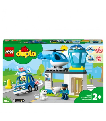 Duplo - Stazione di Polizia ed elicottero DUPLO Rescue