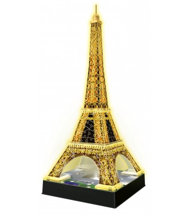 Puzzle da 216 Pezzi 3D - Tour Eiffel Night Edition
