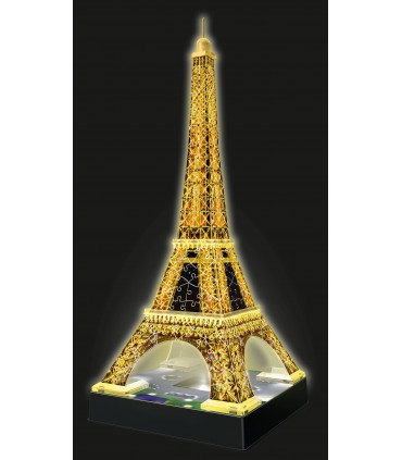 Puzzle da 216 Pezzi 3D - Tour Eiffel Night Edition