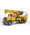 Camion MACK Granite con gru Liebherr