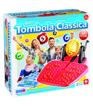 Tombola classica 48 cartelle con dispenser automatico