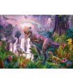 Puzzle da 200 Pezzi XXL - Paese dei Dinosauri