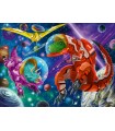 Puzzle da 200 Pezzi XXL - Dinosauri Spaziali